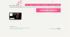 Desktop Screenshot of givemedignity.org